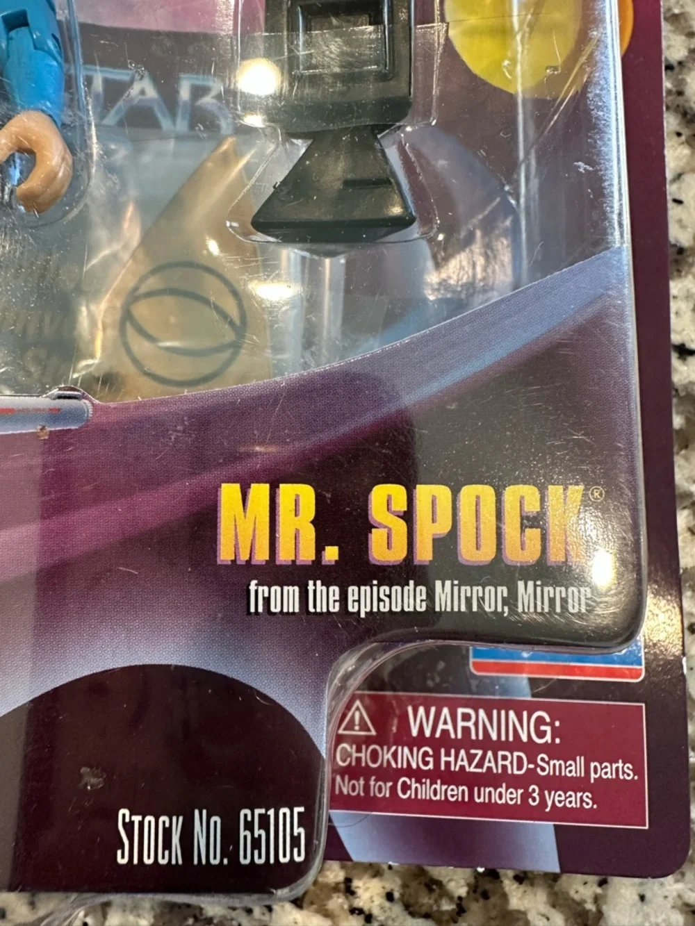 Star Trek Mr. Spock Action Figure - Blue Uniform